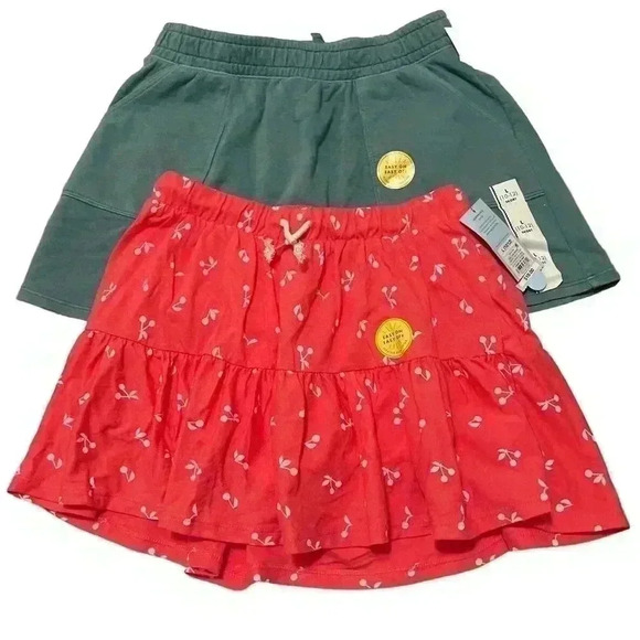 Cat & Jack Girl's Bundle of 2 Skorts NWT Size Large (10/12) - Picture 1 of 7
